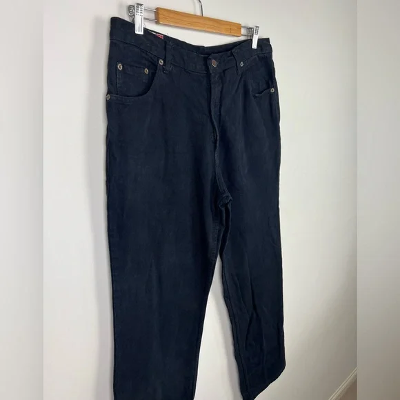 Levi’s 501 Men’s Denim Jeans Black Straight Leg Size 34W 32L *read description* - Picture 5 of 13